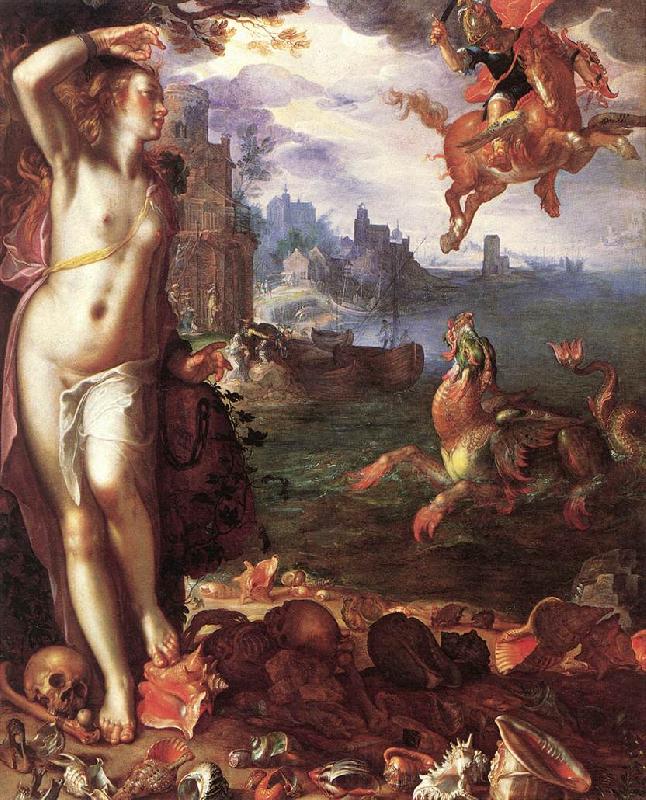 WTEWAEL, Joachim Perseus and Andromeda wet Spain oil painting art